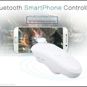 White Bluetooth Smartphone Controller